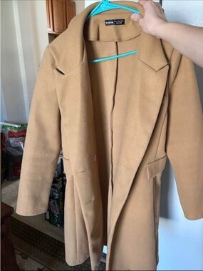 Women’s brown coat long